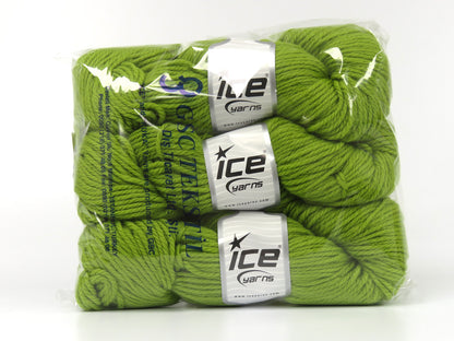 Organic Wool Bulky Green fnt2-78807