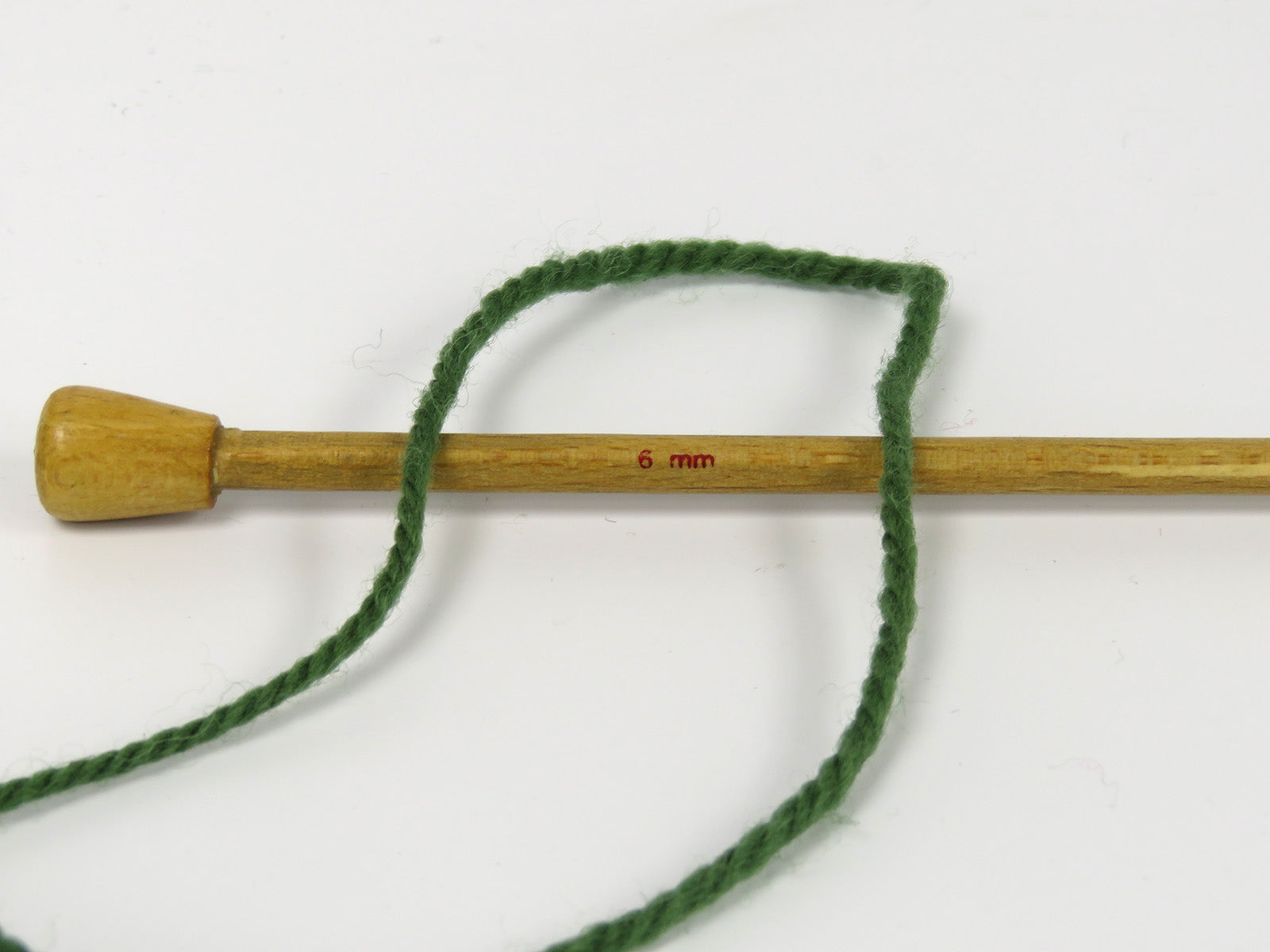 Organic Wool Bulky Dark Green fnt2-78808