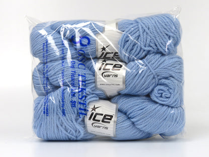 Organic Wool Bulky Baby Blue fnt2-78810