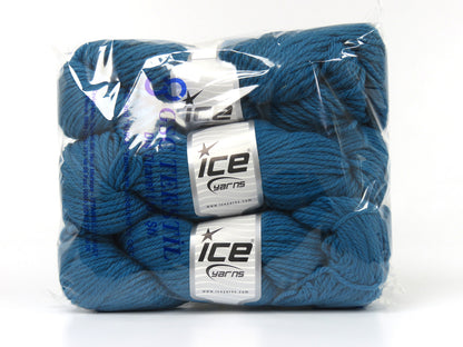 Organic Wool Bulky Turquoise fnt2-78811
