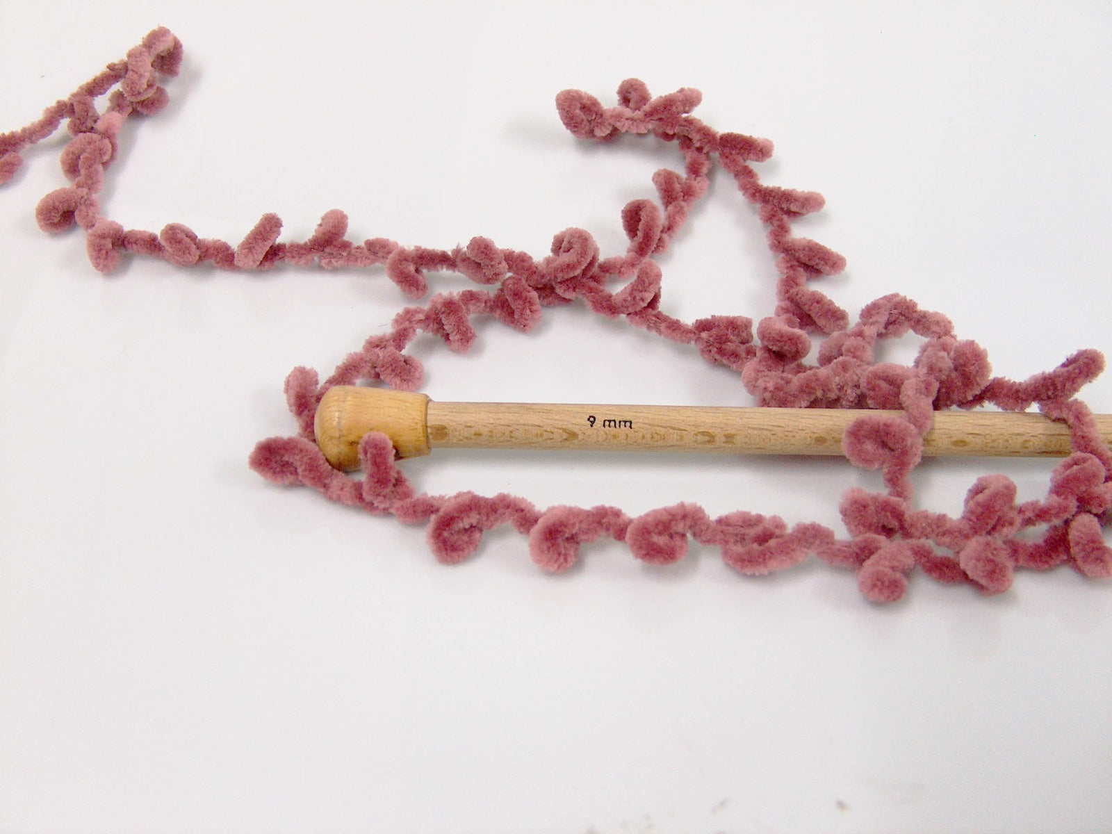 Chenille Boucleron Rose Pink fnt2-79040