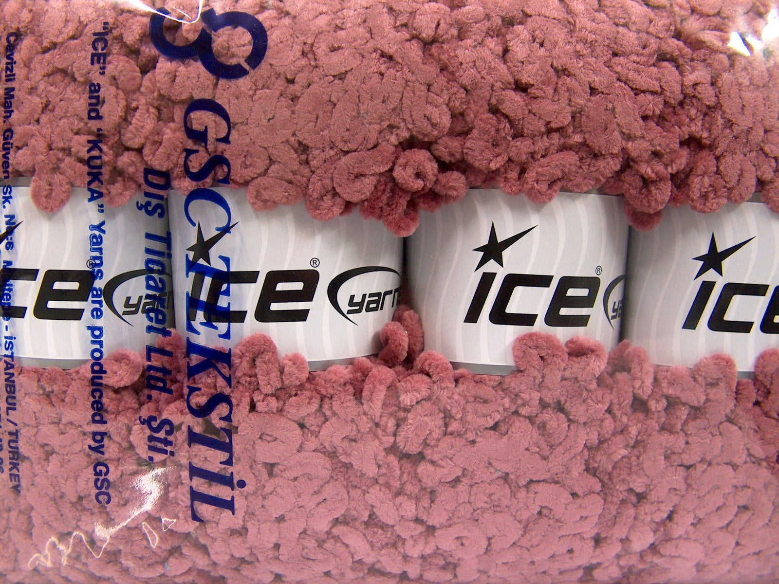 Chenille Boucleron Rose Pink fnt2-79040
