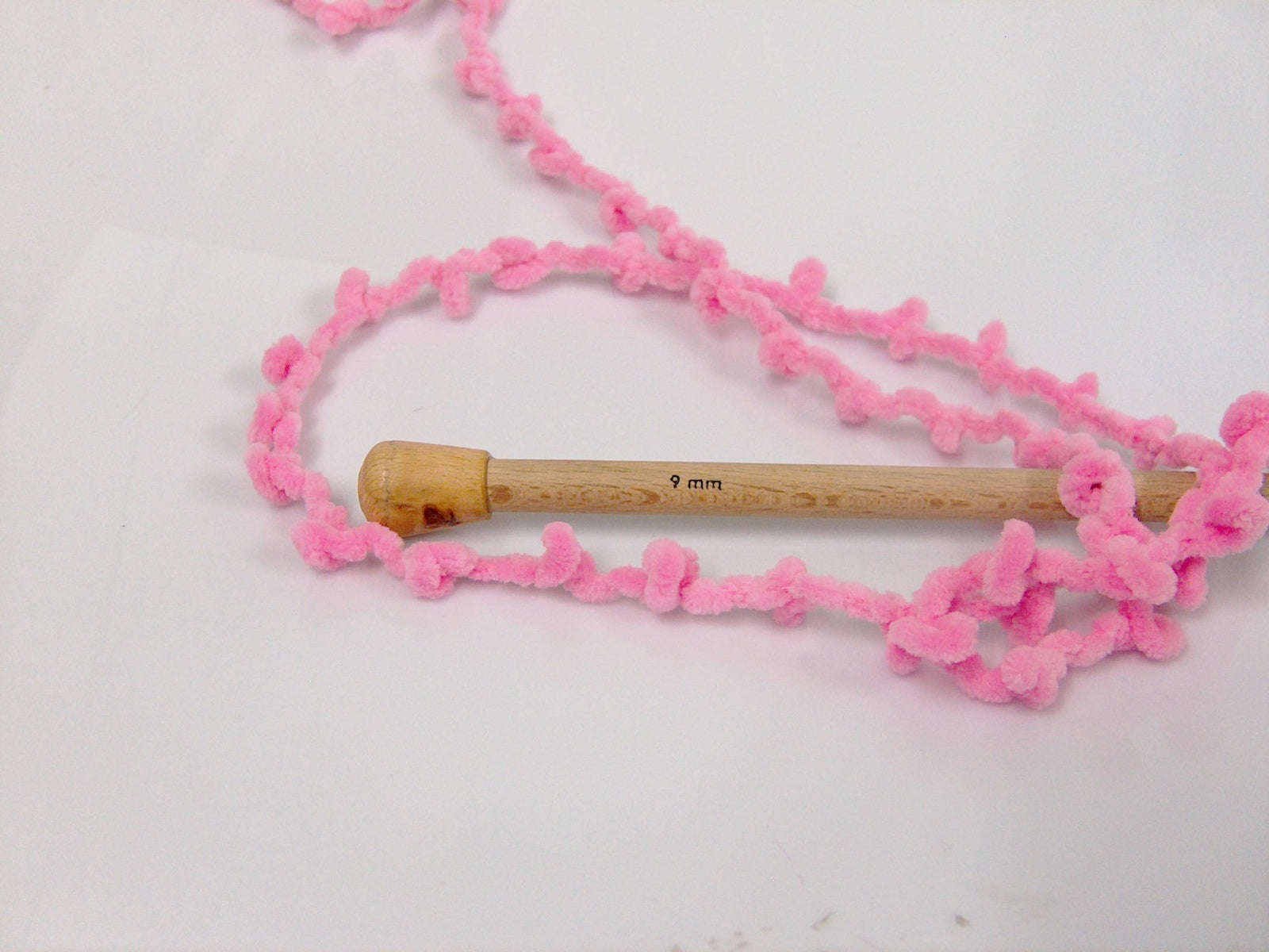 Chenille Boucleron Pink fnt2-79042