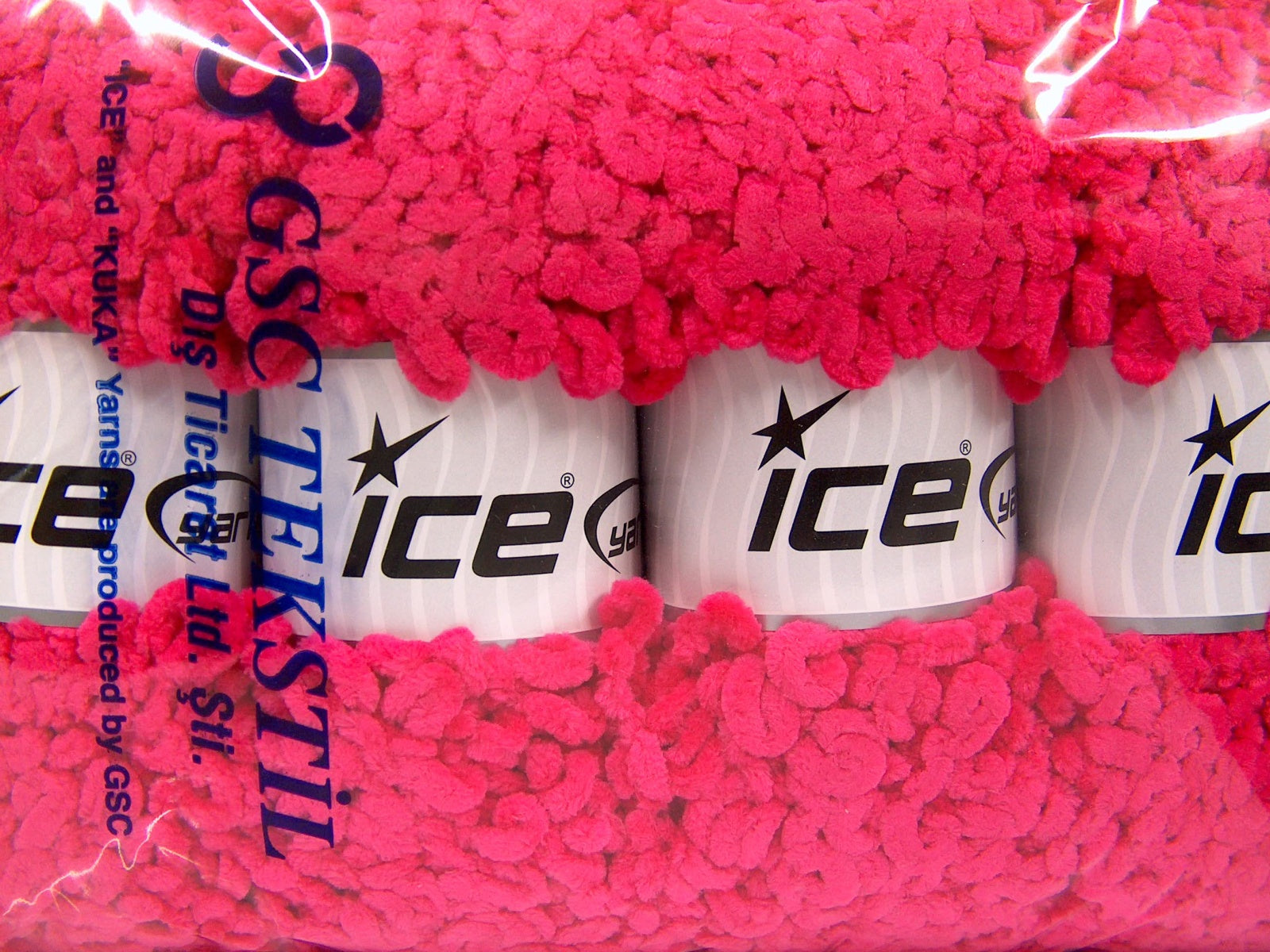 Chenille Boucleron Fuchsia fnt2-79045