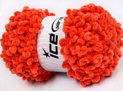 Chenille Boucleron Orange fnt2-79047