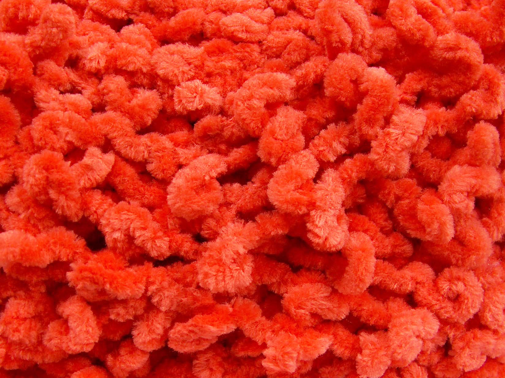 Chenille Boucleron Orange fnt2-79047