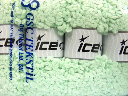 Chenille Boucleron Mint Green fnt2-79050