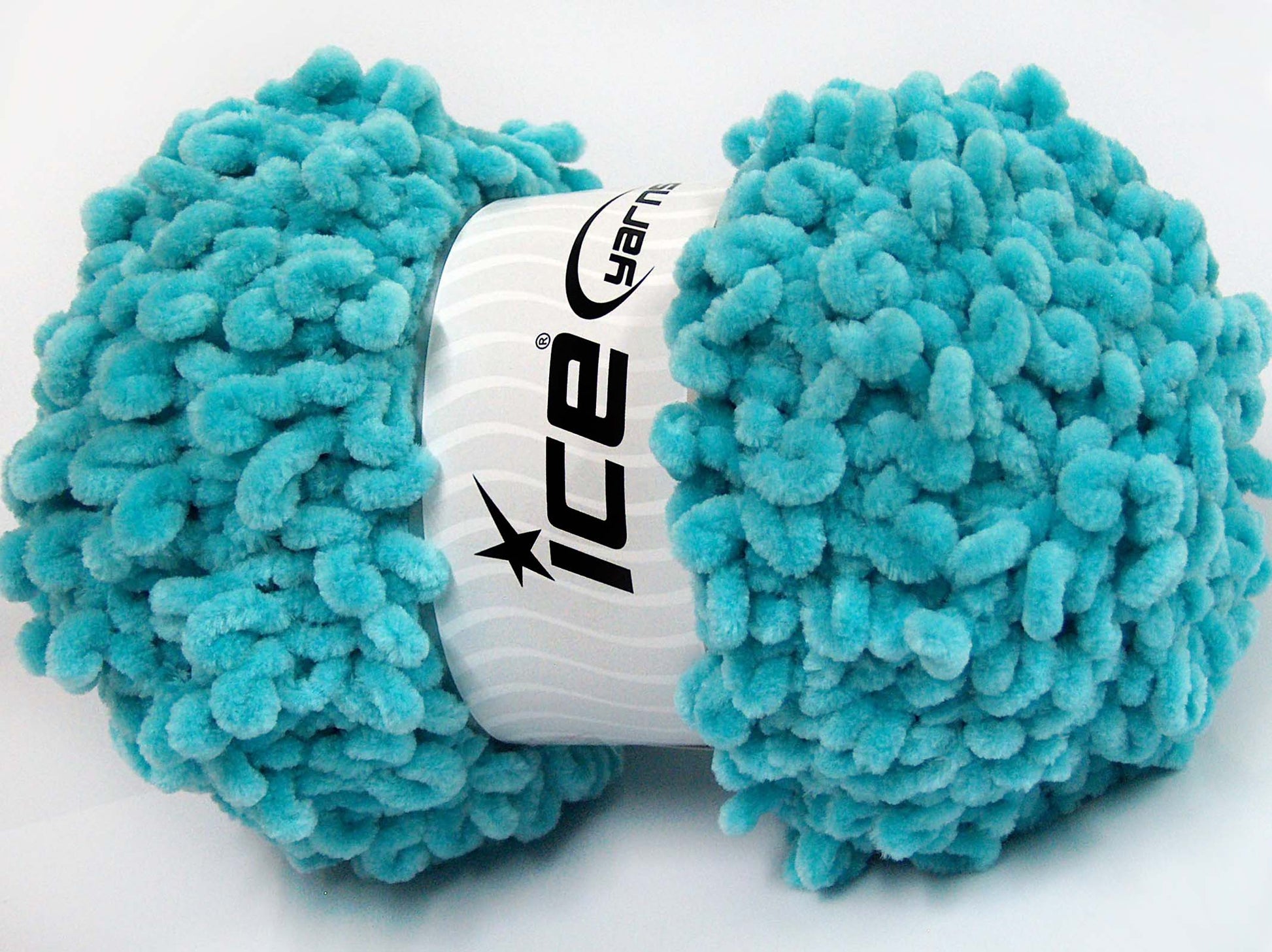 Chenille Boucleron Turquoise fnt2-79054