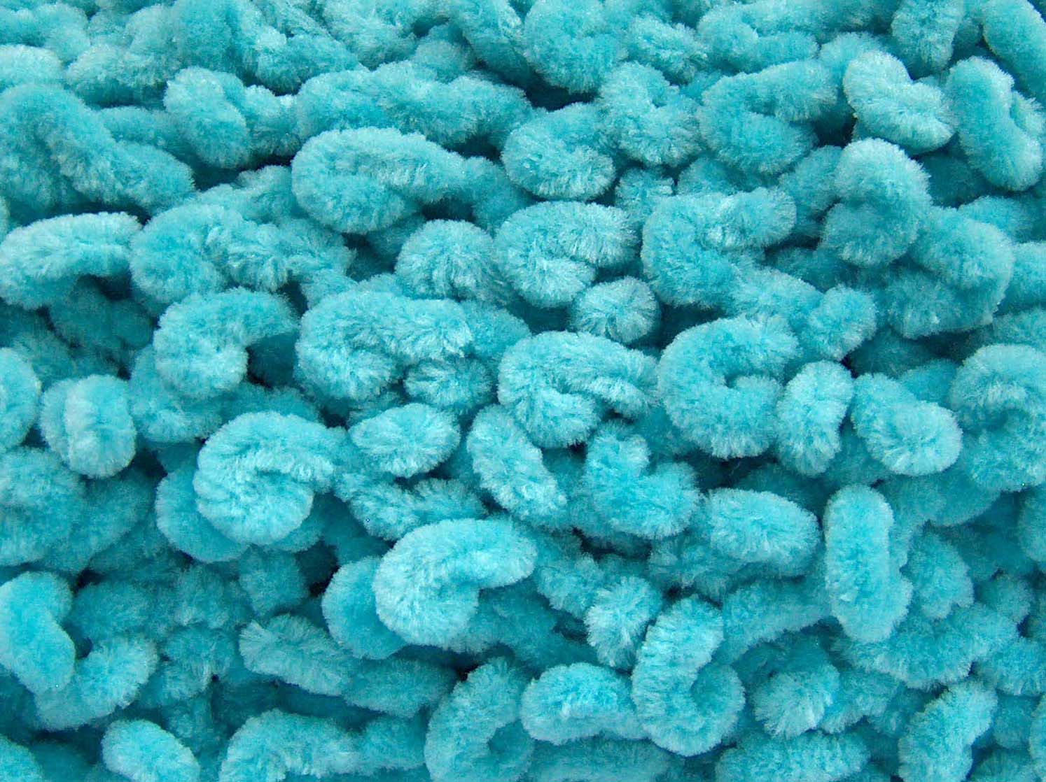 Chenille Boucleron Turquoise fnt2-79054