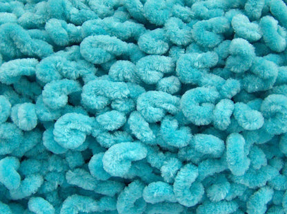 Chenille Boucleron Turquoise fnt2-79054