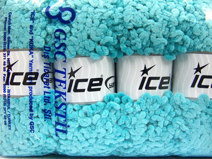 Chenille Boucleron Turquoise fnt2-79054