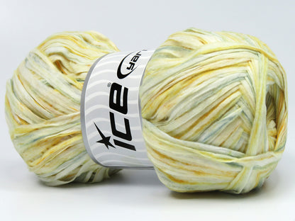 Raffia Color Yellow, Green, White, Gold fnt2-79357