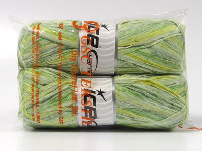 Raffia Color Green Shades, Yellow fnt2-79359