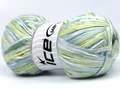 Raffia Color Turquoise, Green, Yellow fnt2-79360