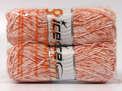 Raffia Twist Color White, Salmon fnt2-79378