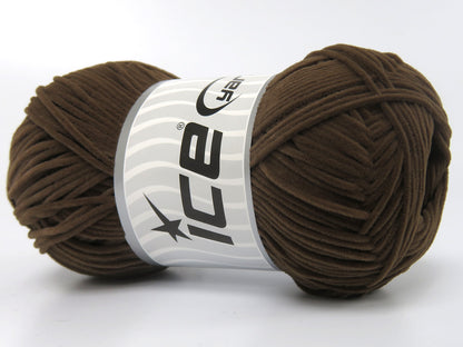 Nubuck Chenille Dark Brown fnt2-79718