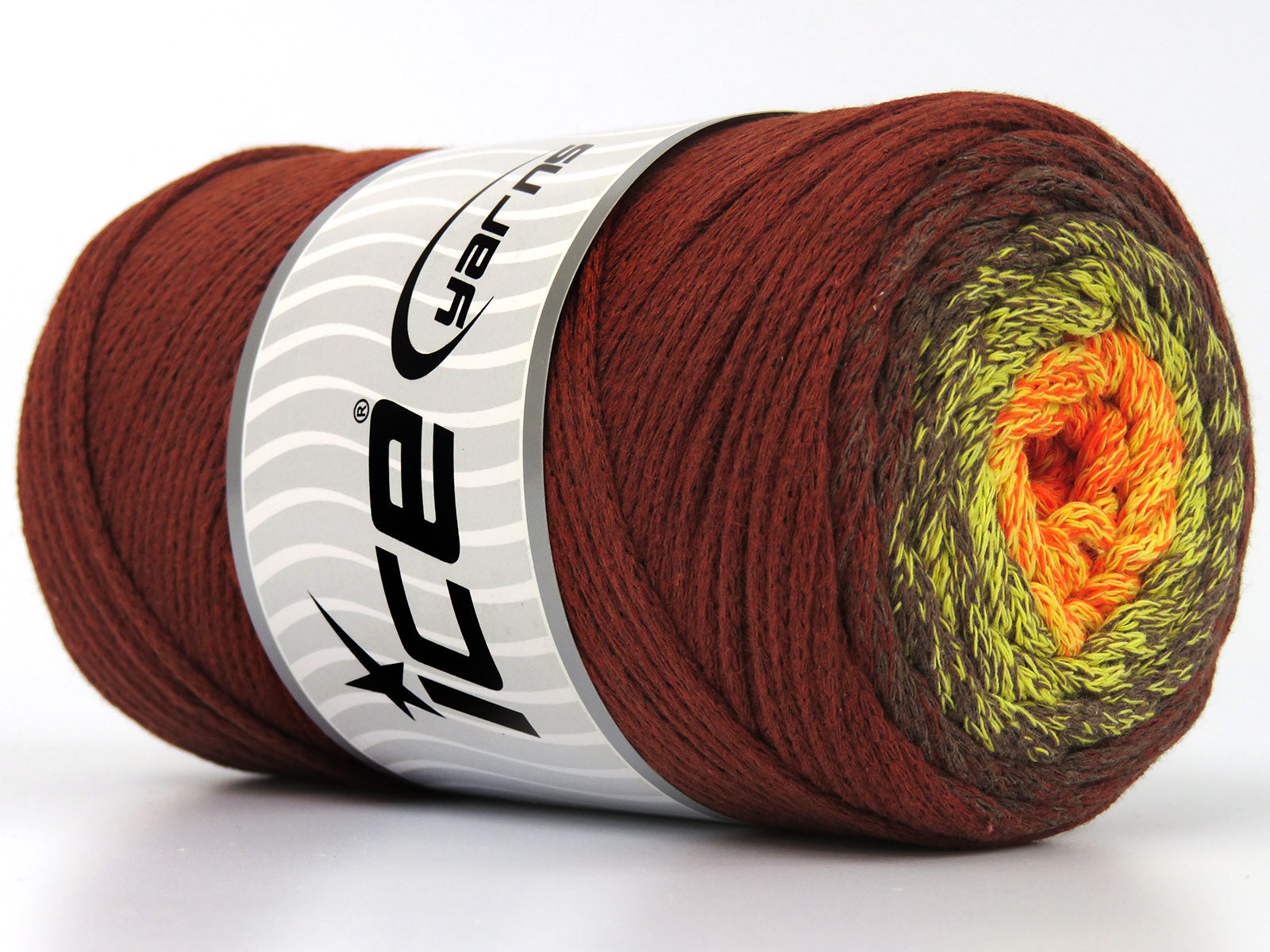 Macrame Cotton Magic Orange, Yellow, Camel, Copper fnt2-79840