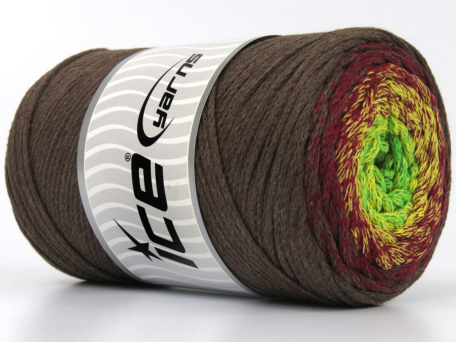 Macrame Cotton Magic Green, Yellow, Burgundy, Camel fnt2-79842