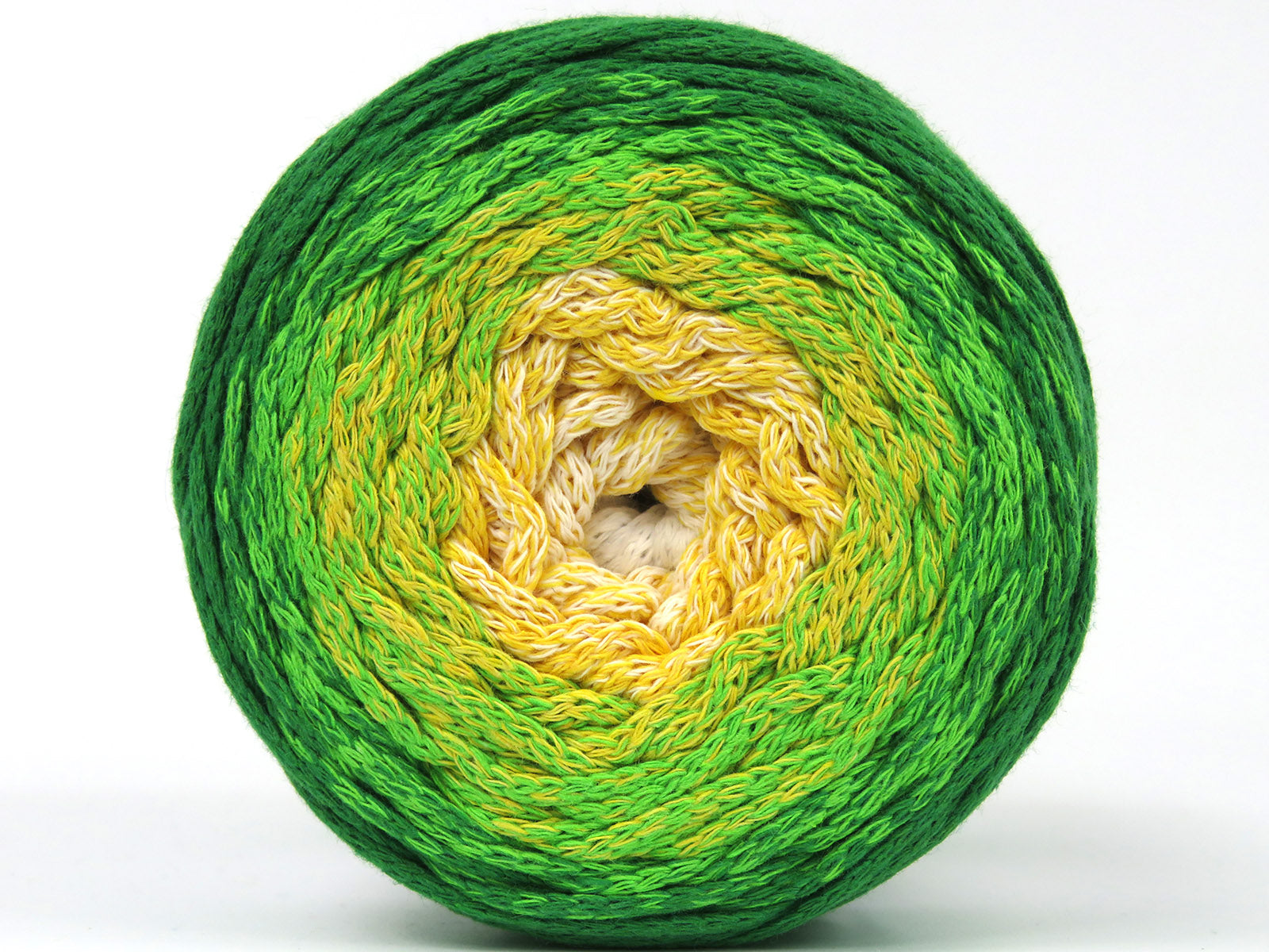 Macrame Cotton Magic White, Yellow, Green Shades fnt2-79849