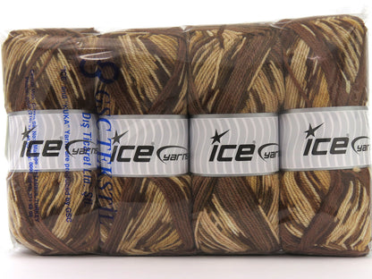 Wool Design Cream Shades, Brown Shades fnt2-79876