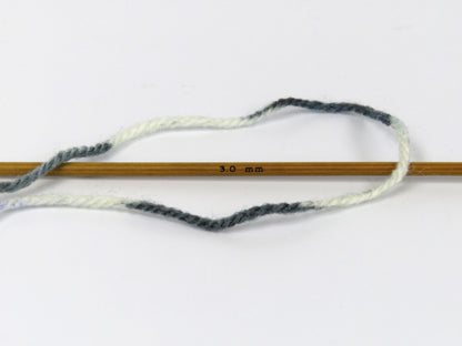 Wool Design Grey Shades, Cream, Turquoise, Purple fnt2-79898
