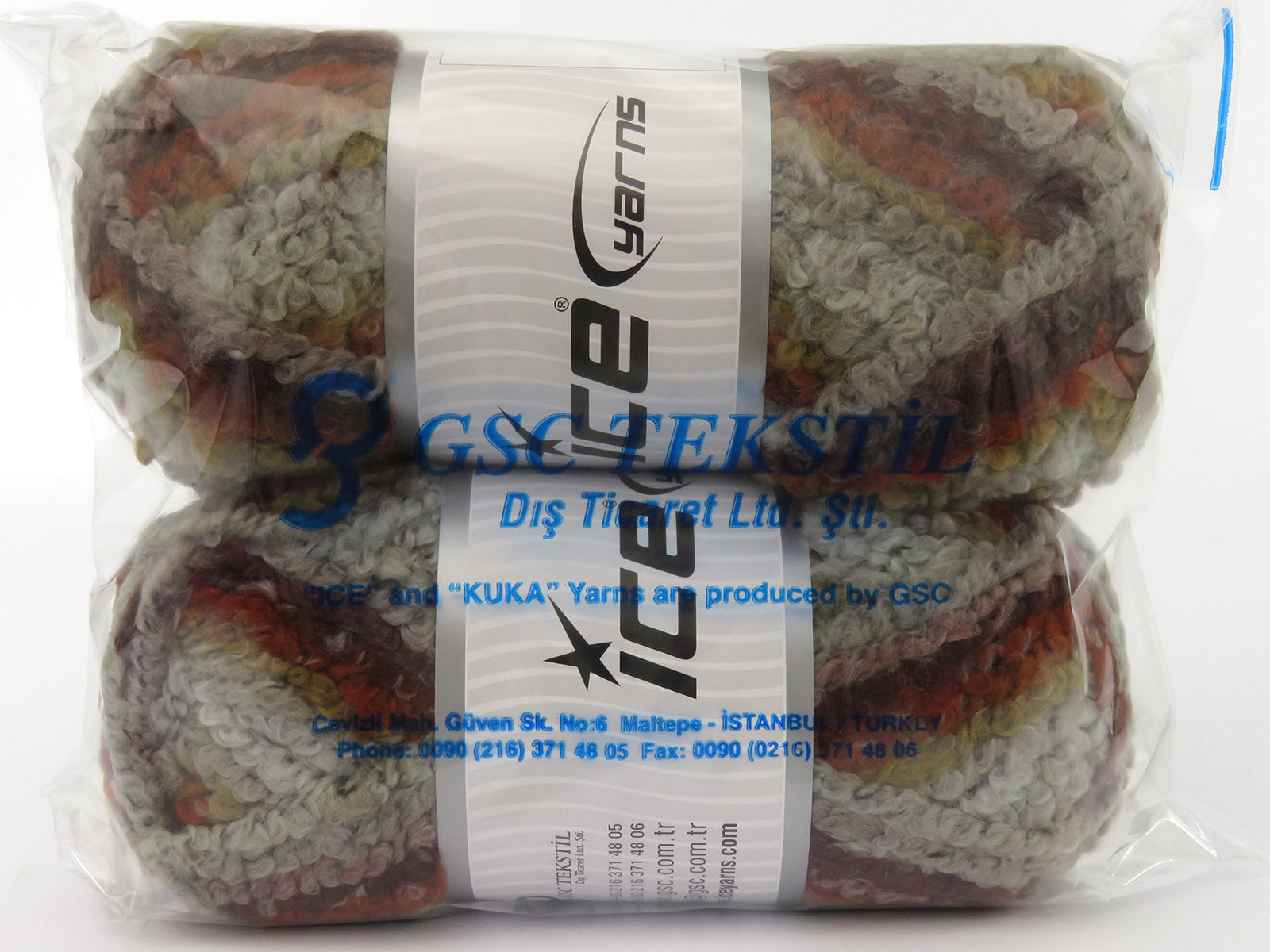 Boucle Wool Magic Camel Shades, Burgundy, Copper, Grey fnt2-79905