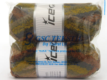 Boucle Wool Magic Grey, Copper Shades, Gold fnt2-79906