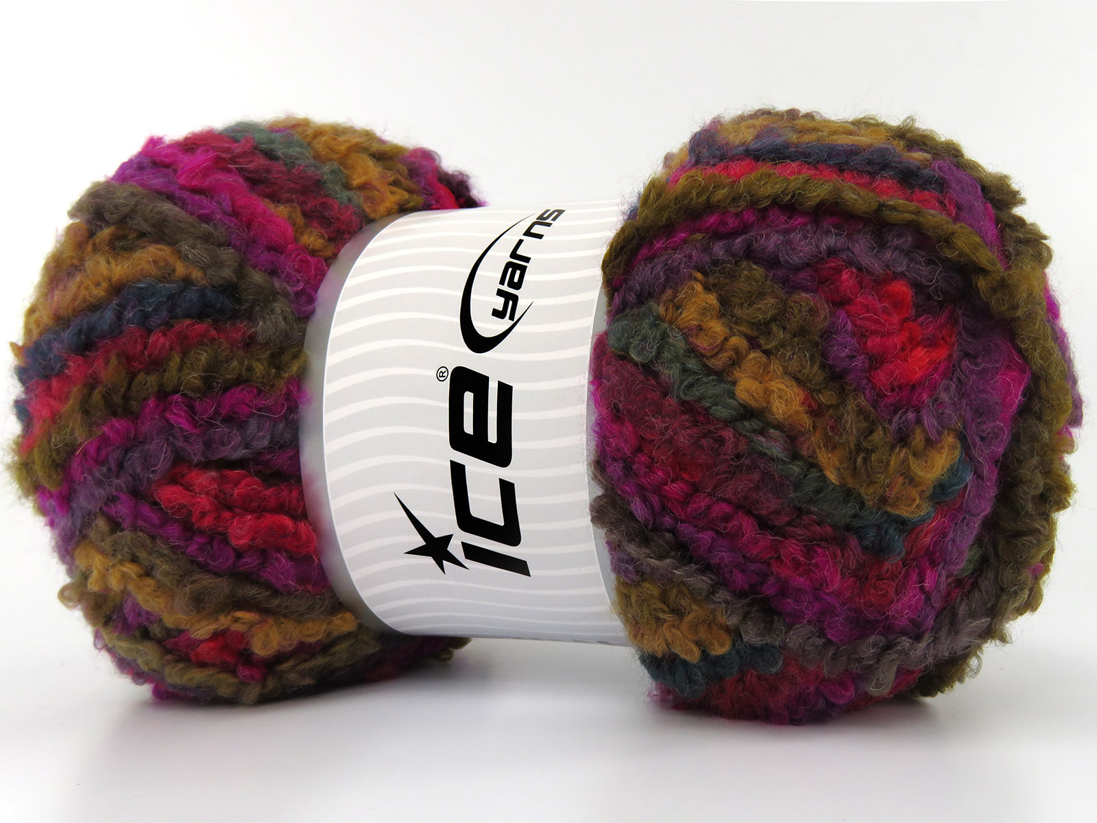 Boucle Wool Magic Fuchsia, Red, Teal, Gold, Camel fnt2-79907