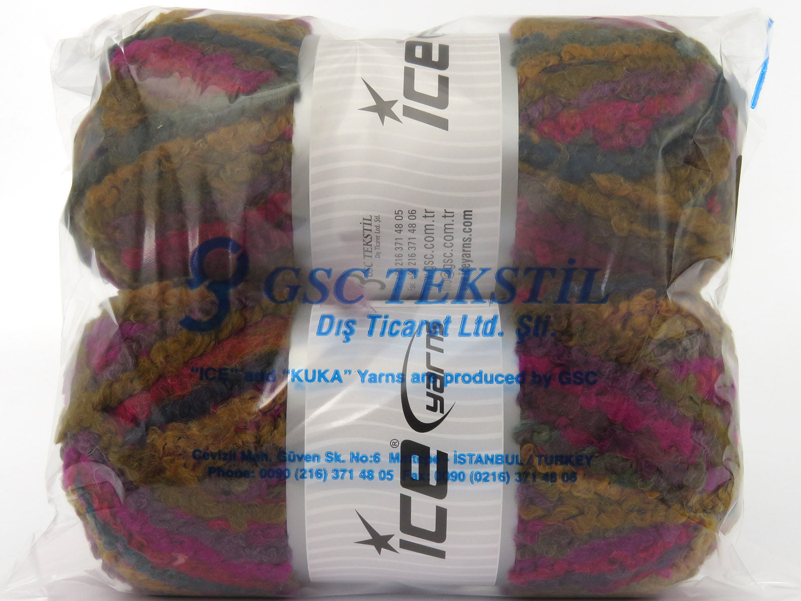 Boucle Wool Magic Fuchsia, Red, Teal, Gold, Camel fnt2-79907