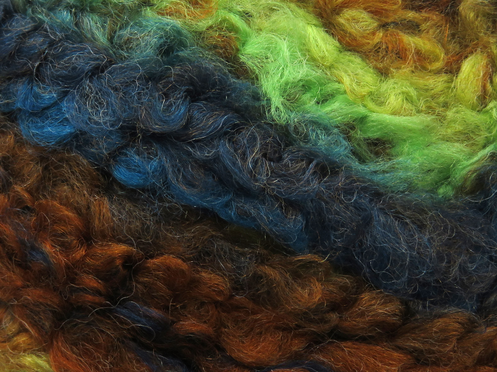 Boucle Wool Magic Gold, Green, Copper, Turquoise fnt2-79909