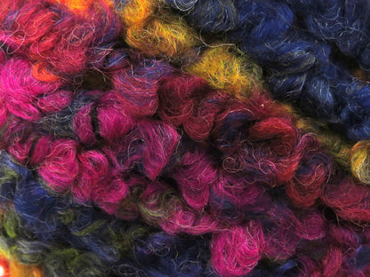 Boucle Wool Magic Fuchsia, Burgundy, Gold, Copper, Purple fnt2-79912