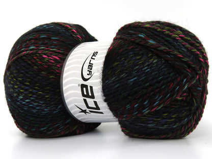 Puzzle Wool Worsted Green Shades, Purple, Pink, Red, Black fnt2-79922