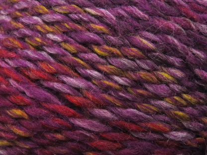 Puzzle Wool Worsted Burgundy, Purple Shades, Gold, Copper fnt2-79924