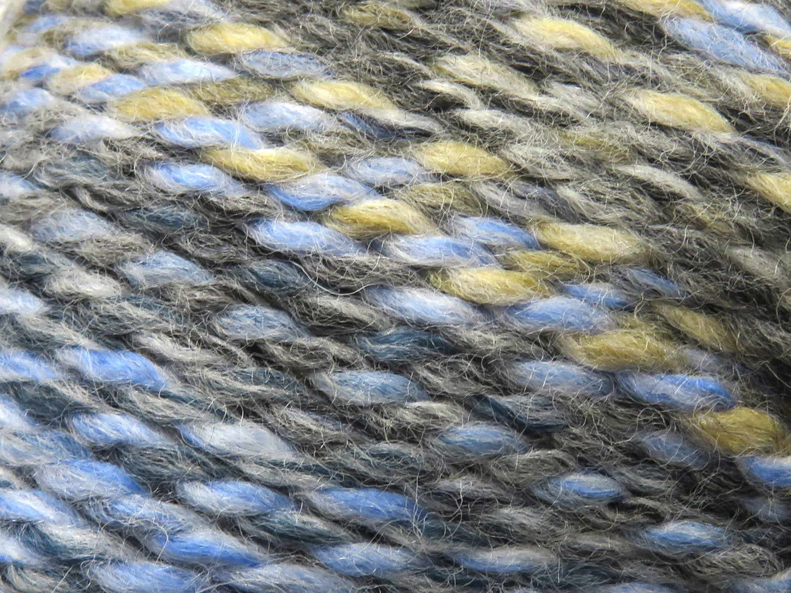 Puzzle Wool Worsted Blue Shades, Grey Shades, Cream fnt2-79927