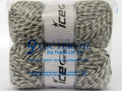 Puzzle Wool Chunky Grey Shades, White fnt2-79938
