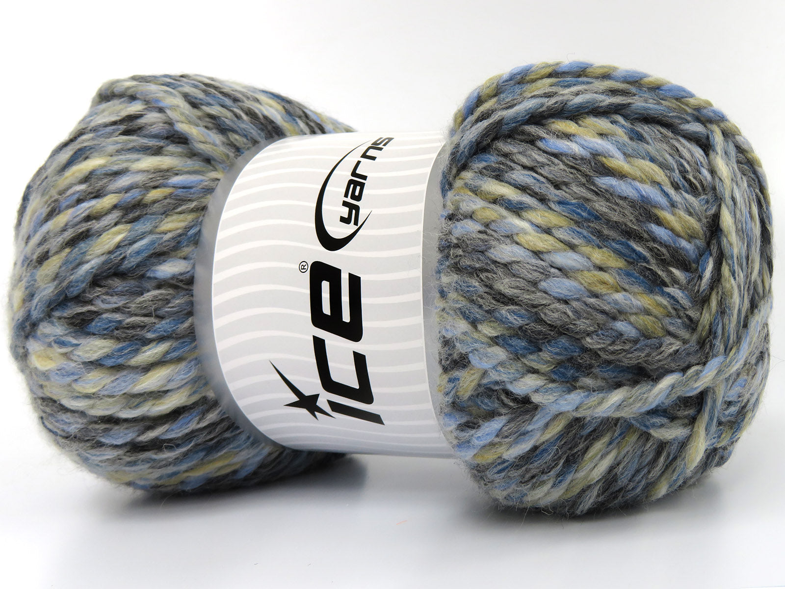 Puzzle Wool Chunky Grey, Blue, Camel, Black fnt2-79939