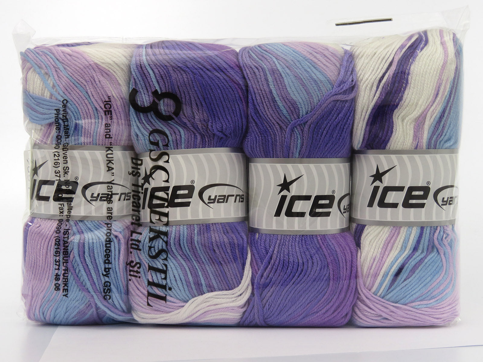 AntiPilling Magic White, Blue, Purple Shades fnt2-79947