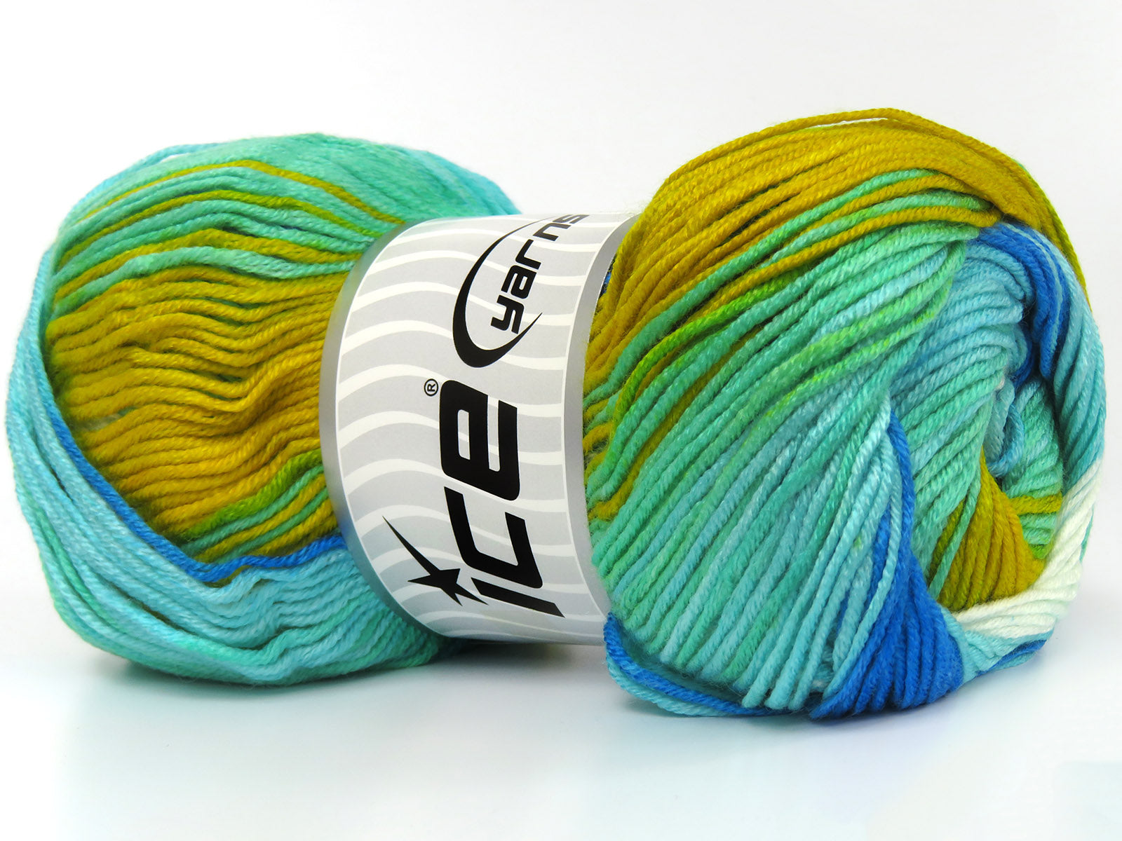 AntiPilling Magic Green Shades, Blue, Gold, White fnt2-79960