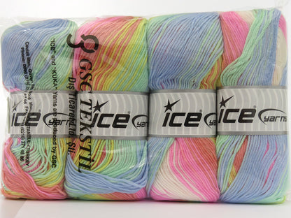 AntiPilling Magic Mint Green, Blue, Yellow, Salmon, Pink, White fnt2-79961