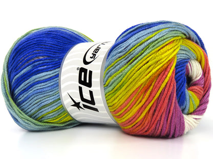 AntiPilling Magic Salmon, Yellow, White, Blue, Orchid, Green fnt2-79968