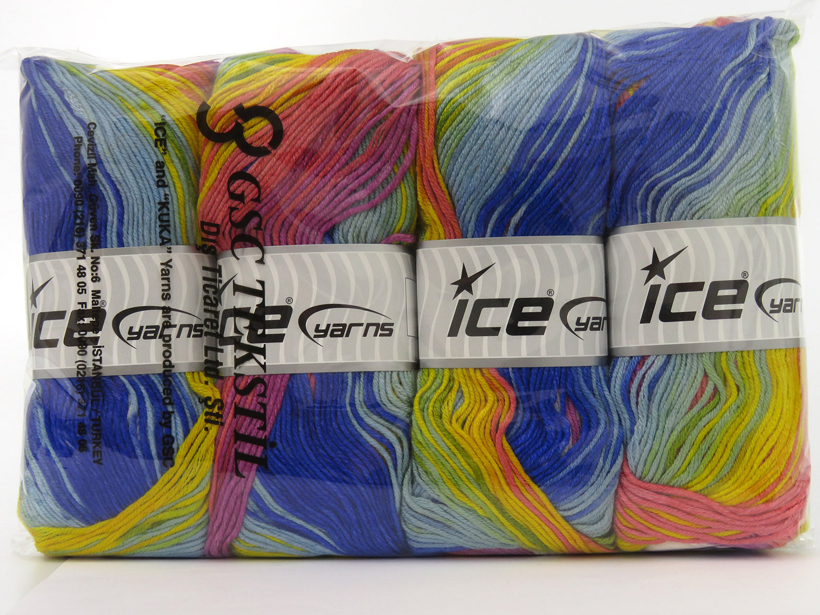 AntiPilling Magic Salmon, Yellow, White, Blue, Orchid, Green fnt2-79968