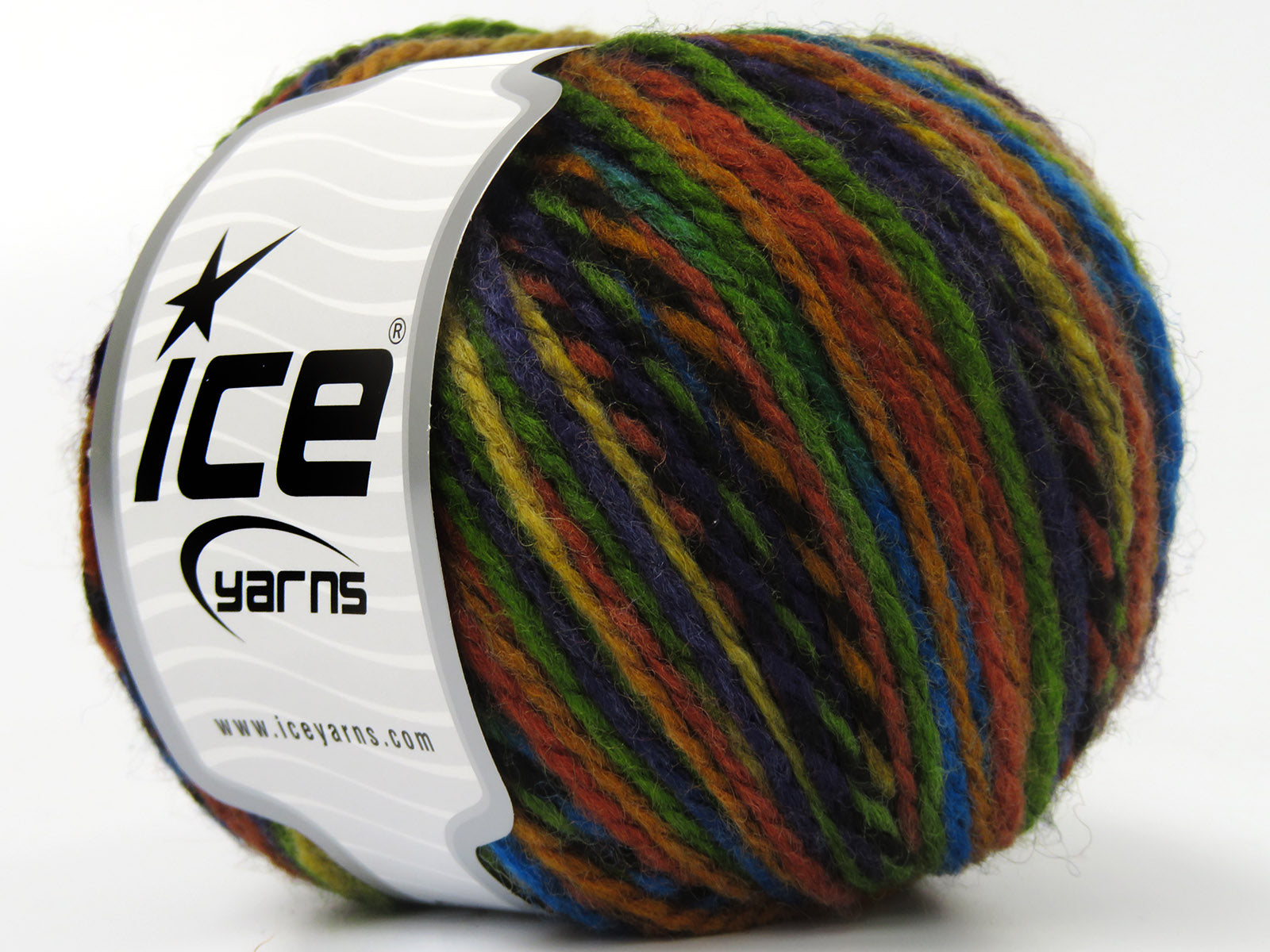 Anatolia Wool Blue, Green, Purple, Black, Copper Shades fnt2-80019
