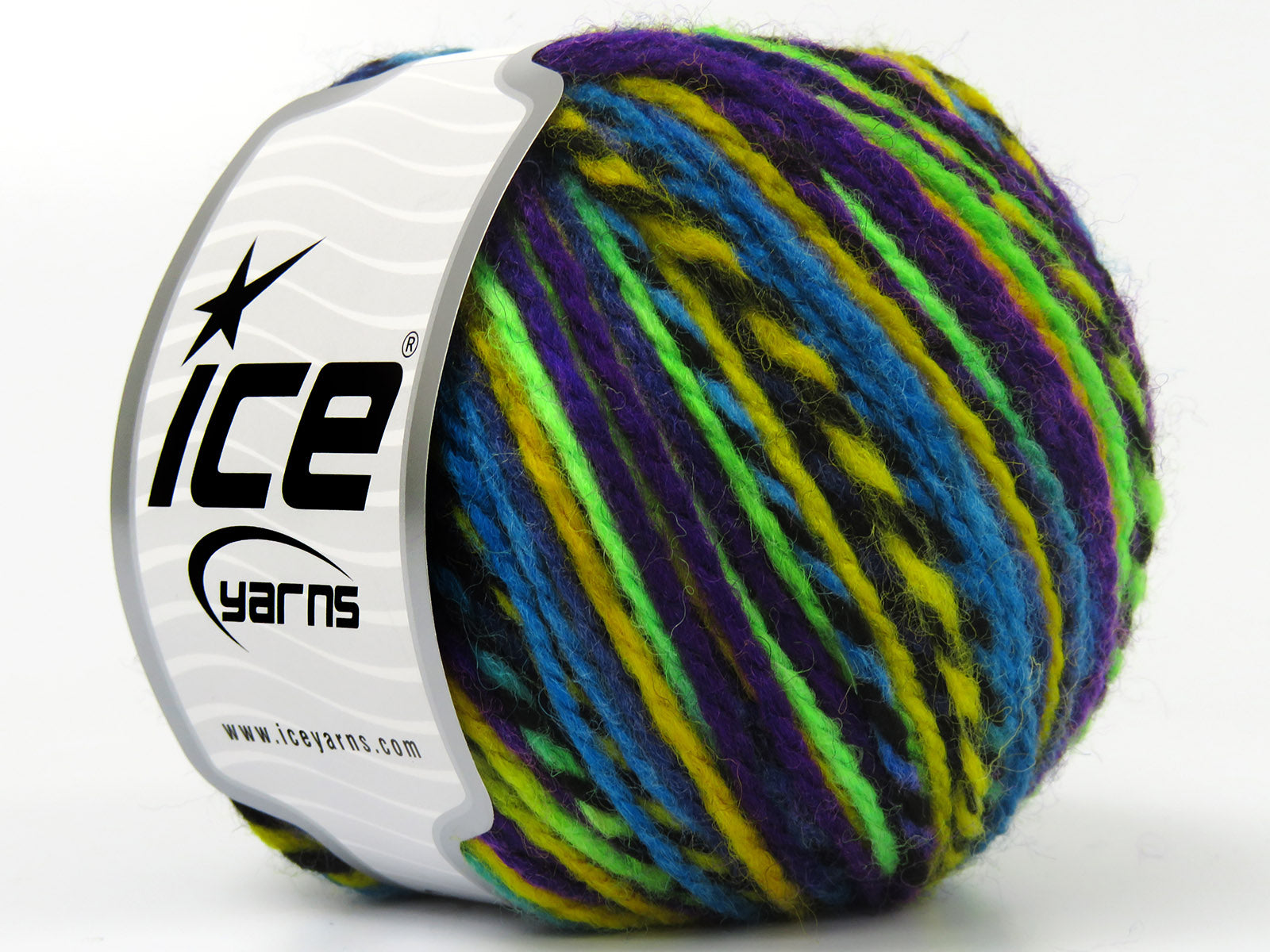 Anatolia Wool Turquoise, Green, Yellow, Black, Purple fnt2-80023