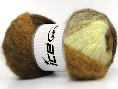 Bella Mohair Cream Shades, Brown Shades fnt2-80029