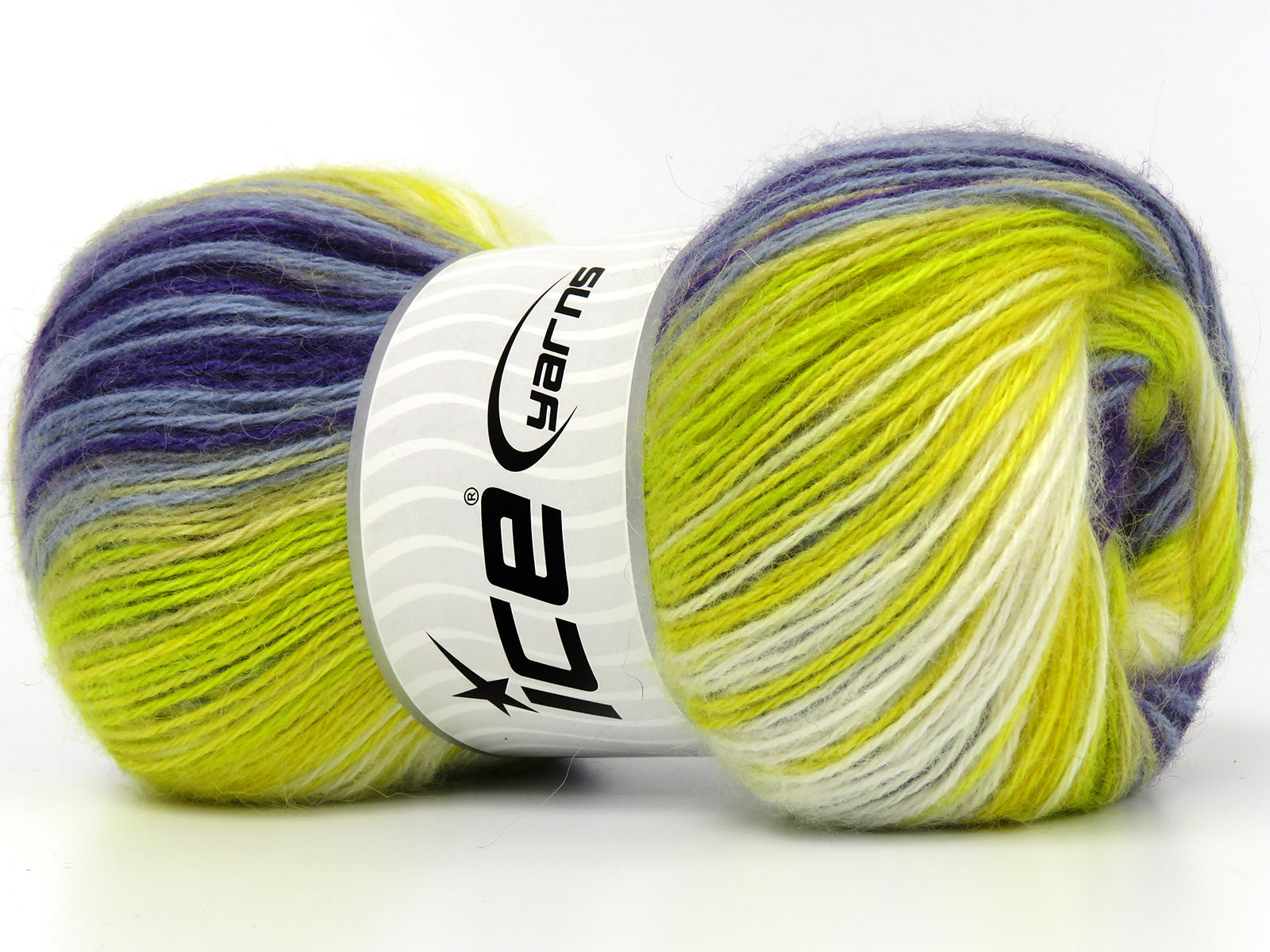 Angora Active Cream, Green, Yellow, Purple, Bluish Lilac fnt2-80047