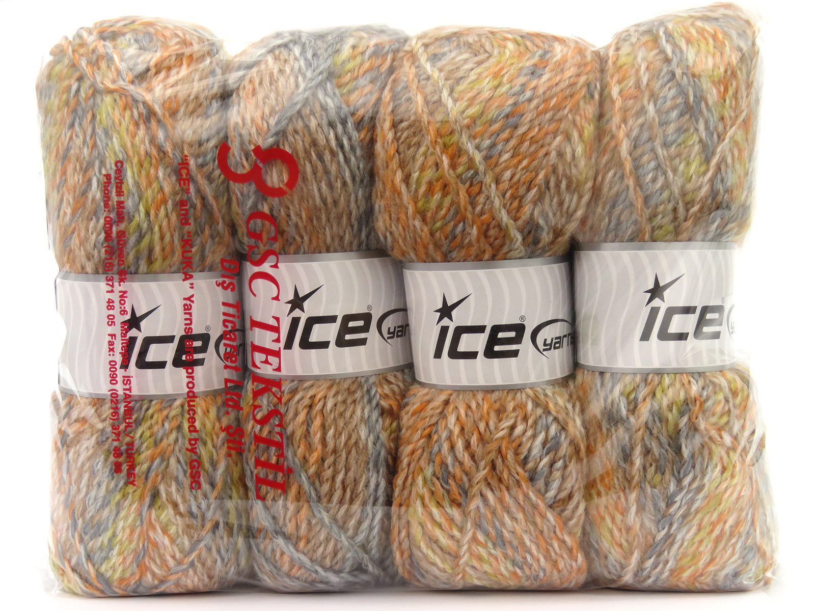 Estrella Salmon, White, Brown, Green fnt2-80053