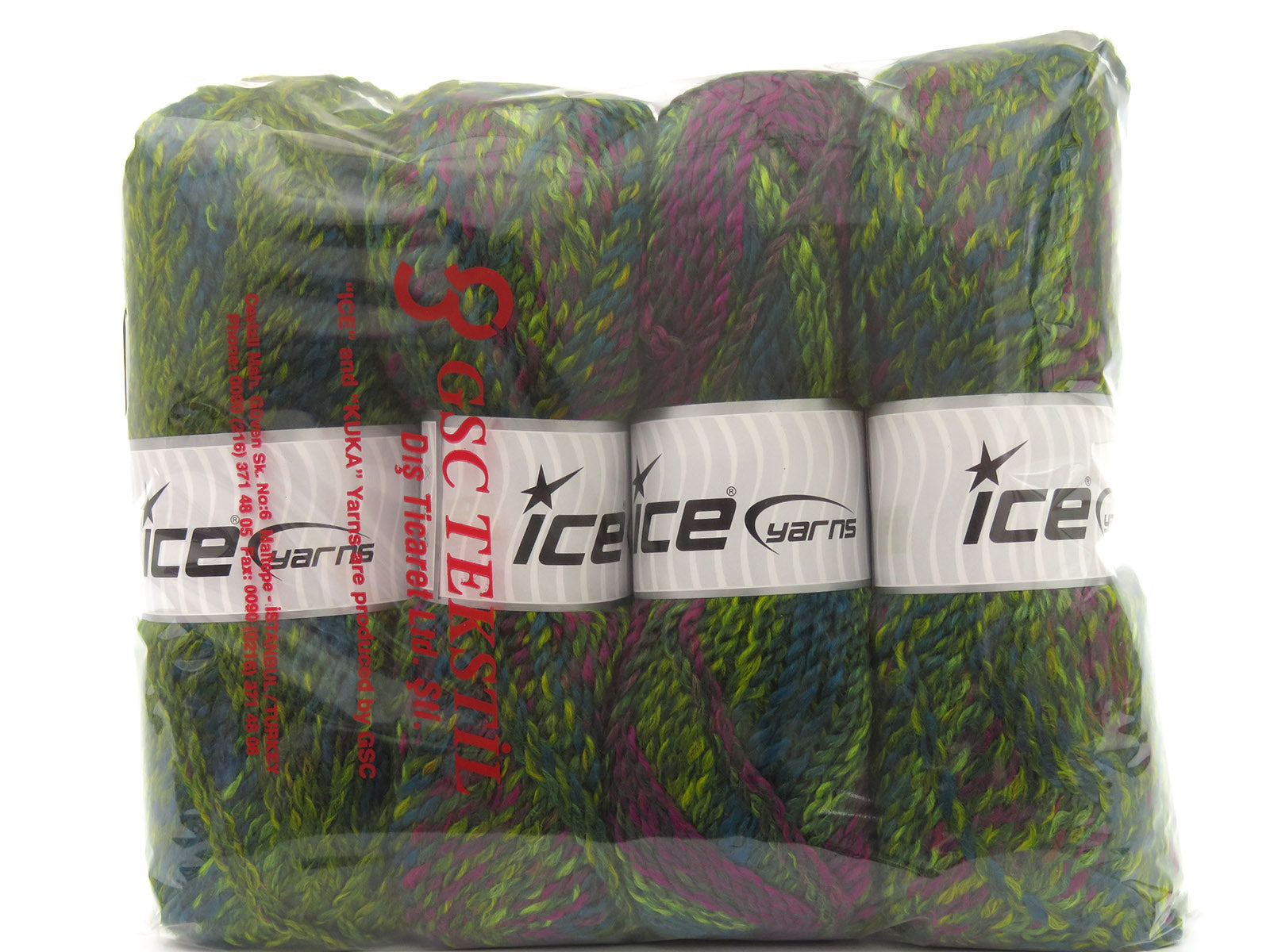 Estrella Green Shades, Fuchsia, Teal fnt2-80056