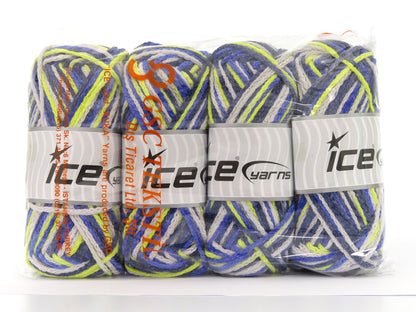Bonfire Air Blue Shades, Beige, Neon Yellow fnt2-80073