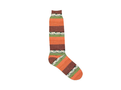 Smart Sock Copper Shades, Green Shades, Cream fnt2-80083