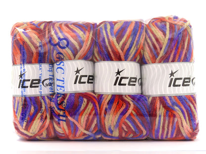 Carnival Purple, Burgundy, Copper, Cream fnt2-80095
